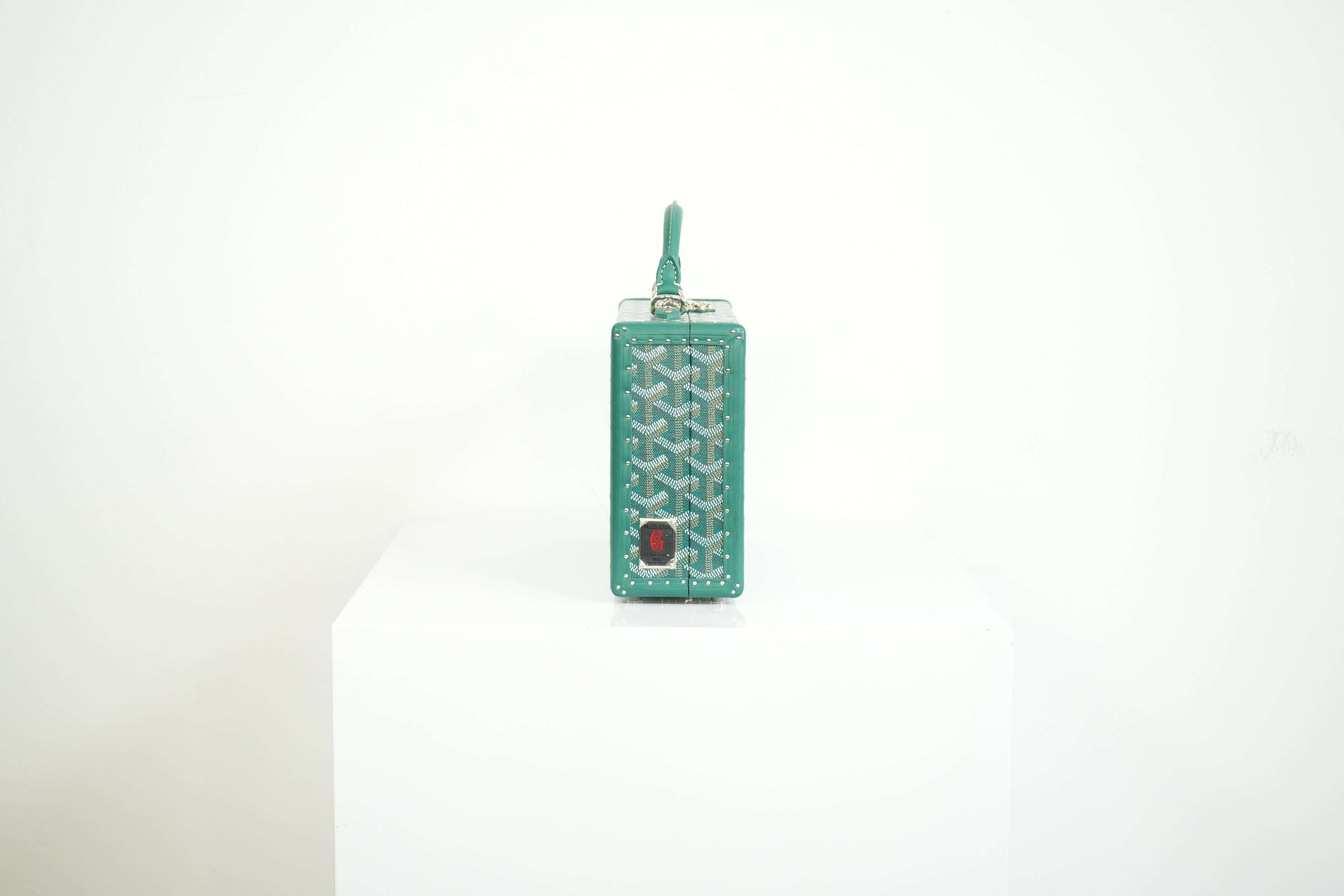 Goyard Trunk Green Monogram Full Set