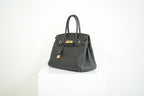 Hermes Birkin 30 black Handbag (Dustbag)