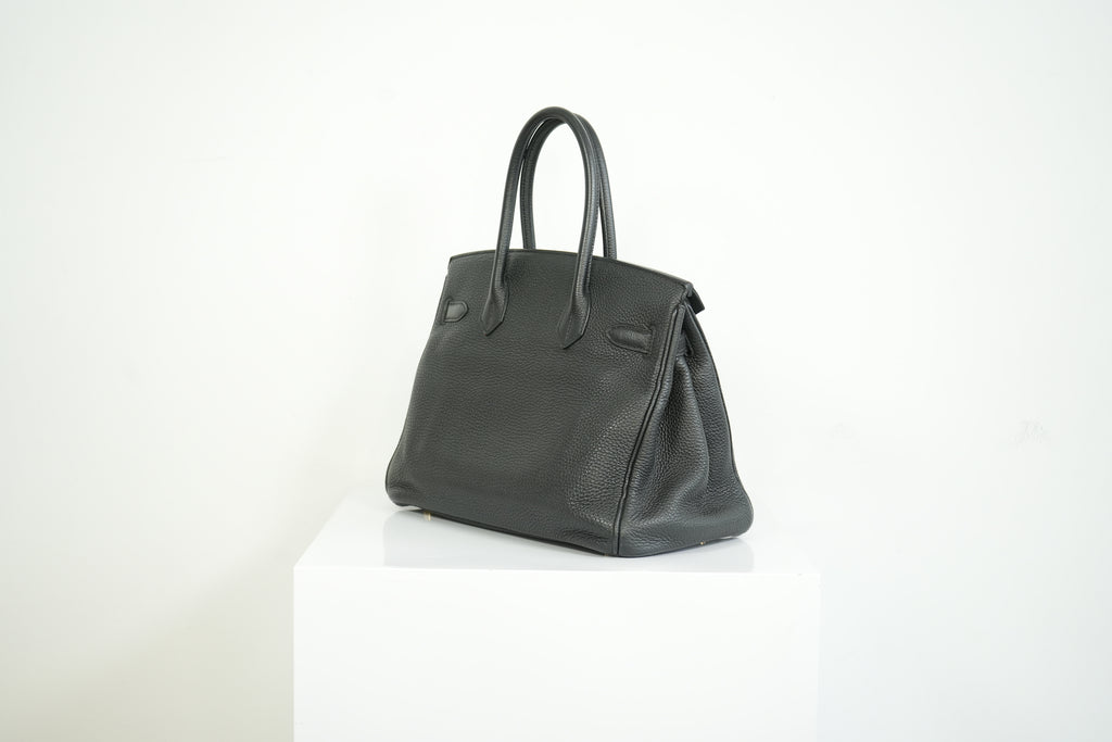 Hermes Birkin 30 black Handbag (Dustbag)