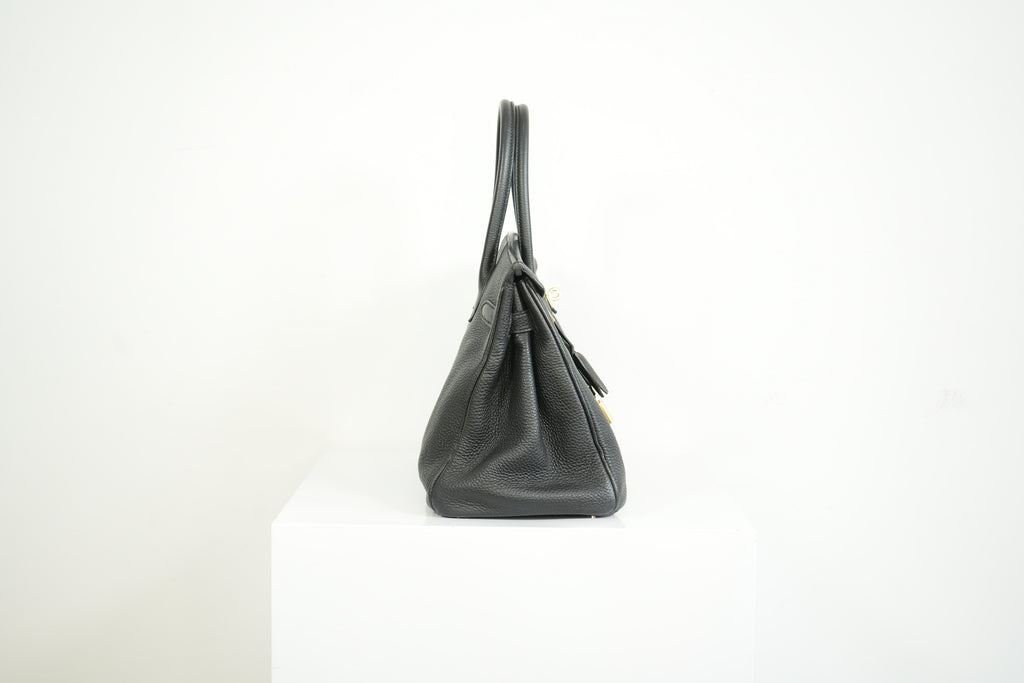 Hermes Birkin 30 black Handbag (Dustbag)