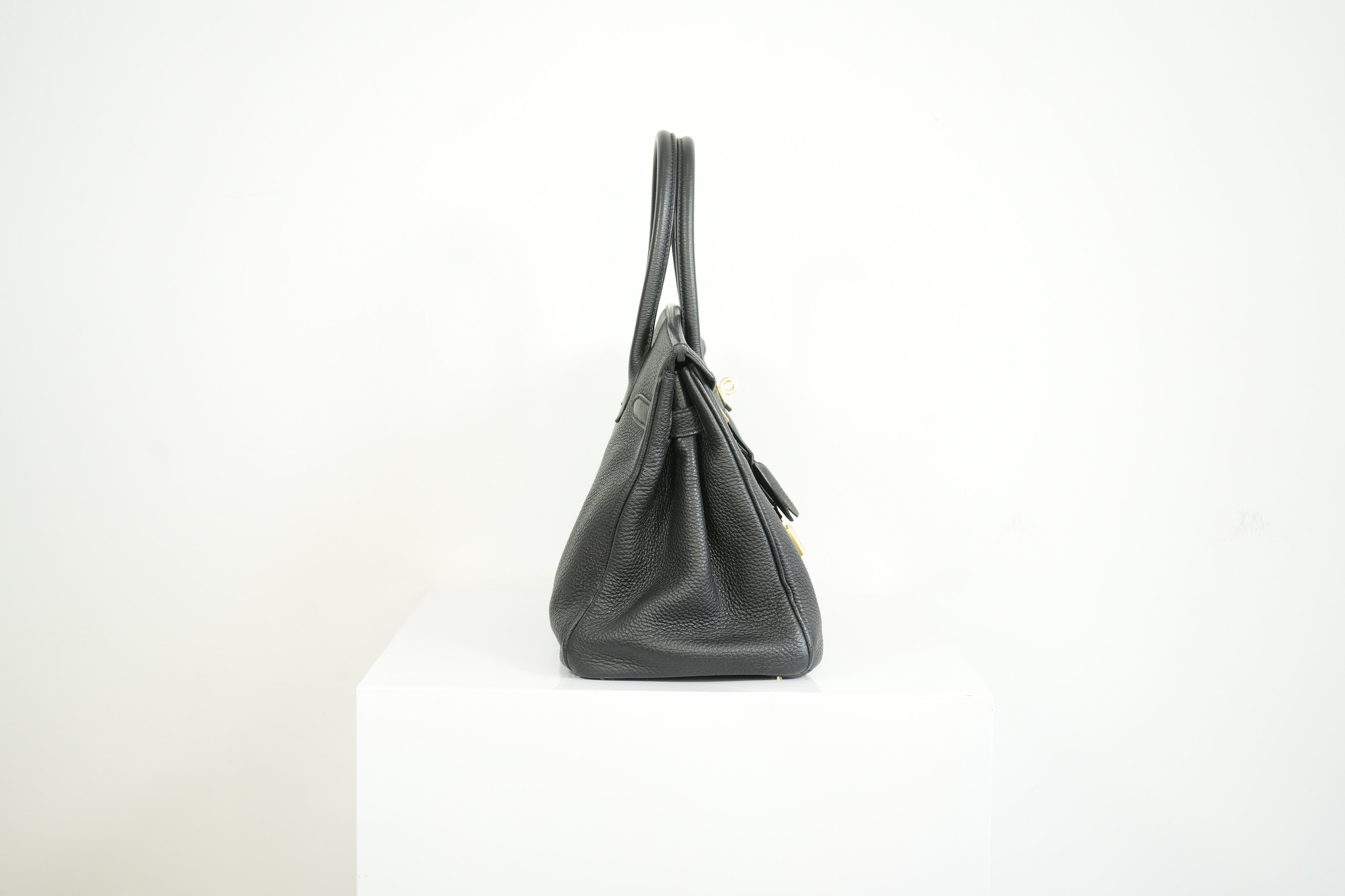 Hermes Birkin 30 black Handbag (Dustbag)