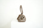 Bottega Veneta Intrecciato Woven Metallic Leather Finish