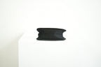 Prada Black Satin Plastic Chain Kiss Lock Shoulder Bag Vintage