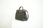 Hermes Herbag Zip 31, Black/Brown Full Set