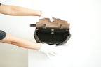Hermes Herbag Zip 31, Black/Brown Full Set