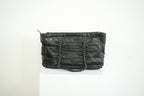 Chanel Black Quilted Lambskin Leather Tote Bag