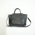 Louis Vuitton Black Monogram Mahina Haumea Perforated Calfskin Leather