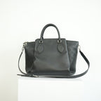Louis Vuitton Black Monogram Mahina Haumea Perforated Calfskin Leather