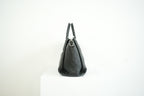 Louis Vuitton Black Monogram Mahina Haumea Perforated Calfskin Leather