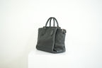 Louis Vuitton Black Monogram Mahina Haumea Perforated Calfskin Leather