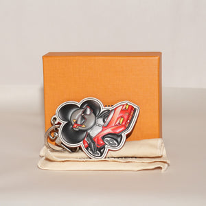 SF EXCLUSIVE: Louis Vuitton Monogram Eclipse Sporty Car Vivienne Bag Charm