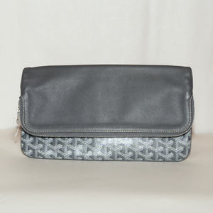 SF EXCLUSIVE: Goyard Sainte Marie MM Grey Goyardine Coated Canvas