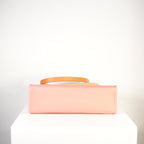 Hermes Toile 31 Herbag Pink & Tan Top Handel