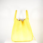 Celine Luggage Tote Python Yellow w/ dust bag