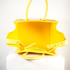 Celine Luggage Tote Python Yellow w/ dust bag