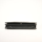 Chanel Shimmery Clutch with CC Bedazled Logo