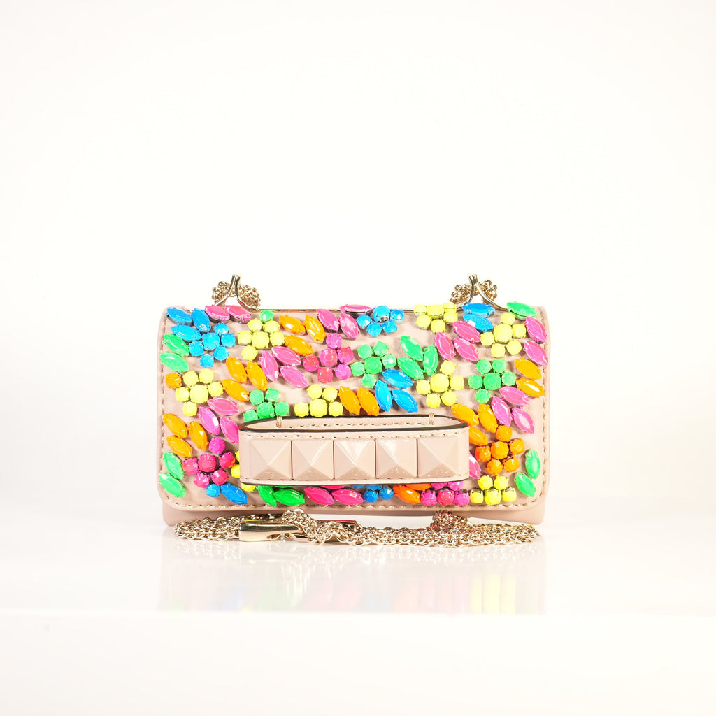 Valentino Rockstud Colorful Bag Crossbody and Clutch