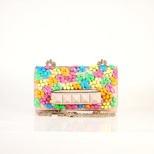 Valentino Rockstud Colorful Bag Crossbody and Clutch