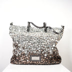 Valentino Crystal Vitelo Ombre Tote Bag w/ dust bag