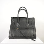 Celine Phantom Tote Black Crocodile