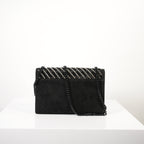 Saint Laurent Kate Chain Tassel Bag in black