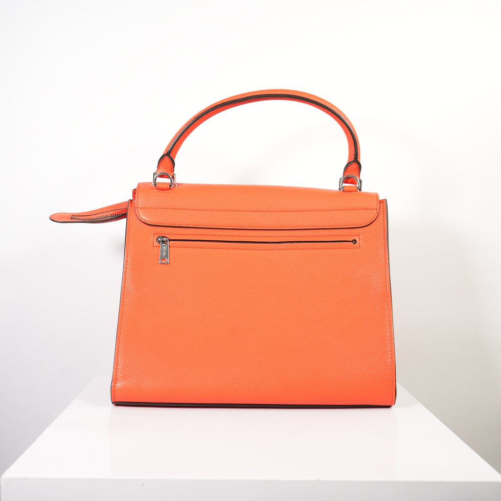 Celine Orange Cabas Tote Bag