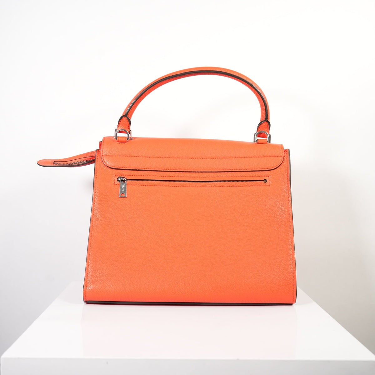 Celine Orange Cabas Tote Bag
