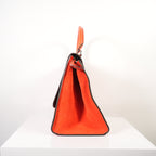 Celine Orange Cabas Tote Bag