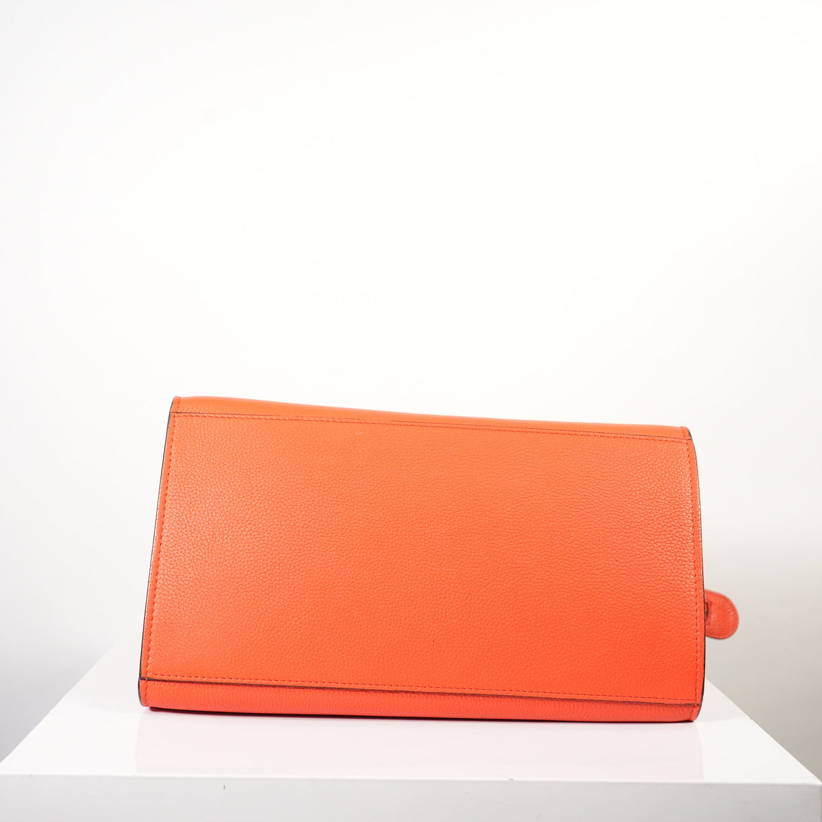 Celine Orange Cabas Tote Bag
