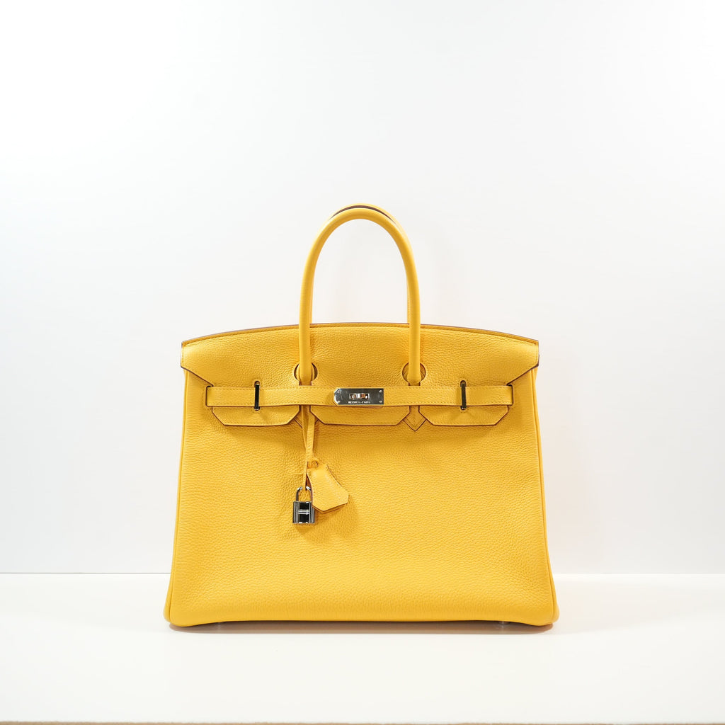 Hermes Birkin 35 Yellow, 2009