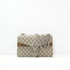Gucci GG Supreme Dionysus Shoulder Bag W/ Dust bag
