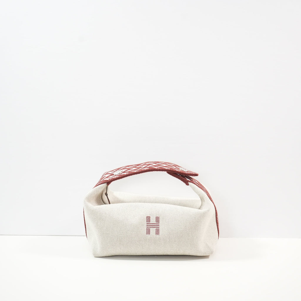 Hermes Canvas Bride-a-Brac Pouch
