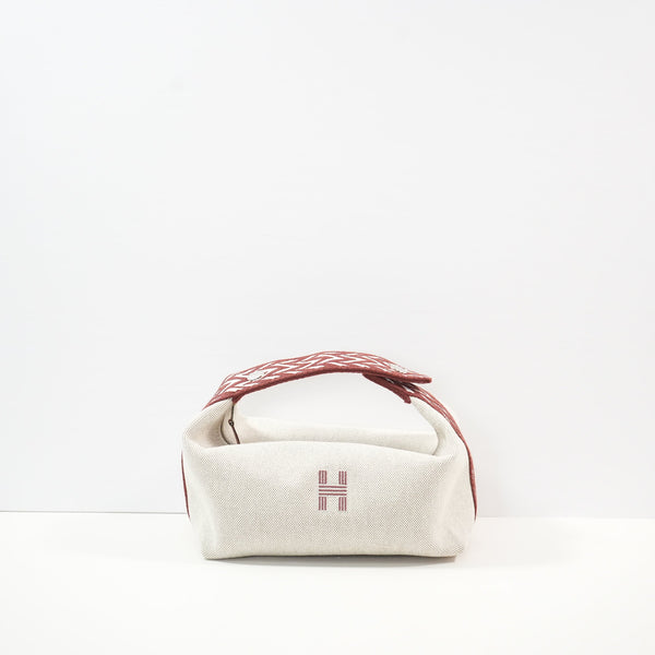 Hermes Canvas Bride-a-Brac Pouch