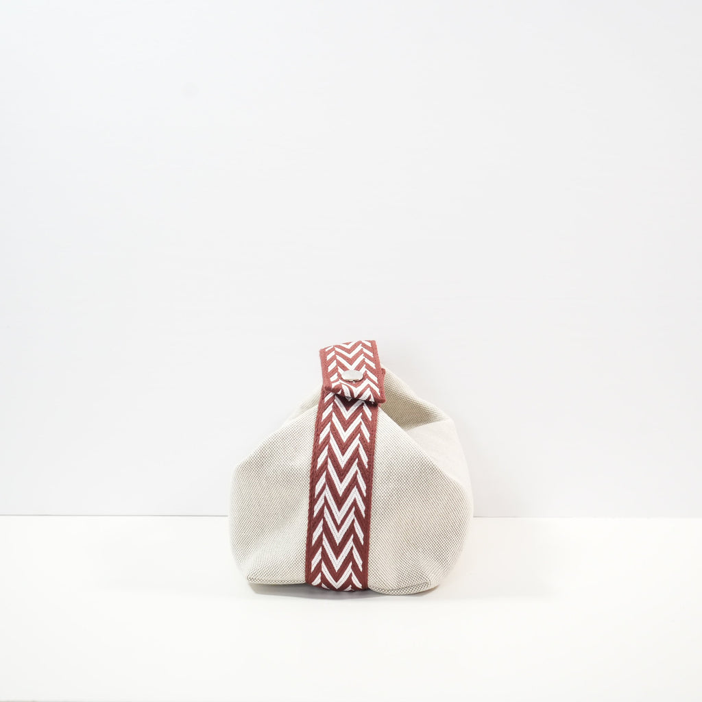 Hermes Canvas Bride-a-Brac Pouch