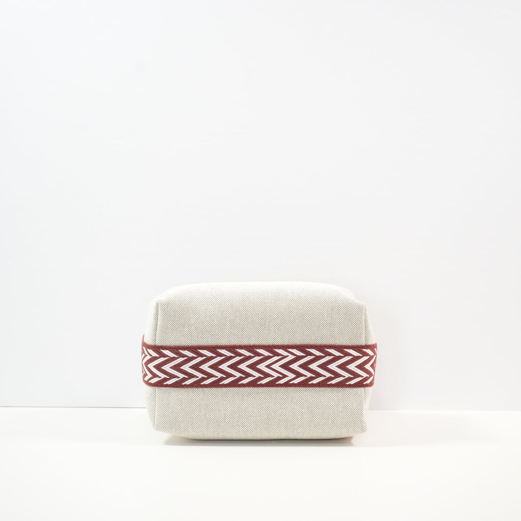 Hermes Canvas Bride-a-Brac Pouch