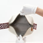 Hermes Canvas Bride-a-Brac Pouch