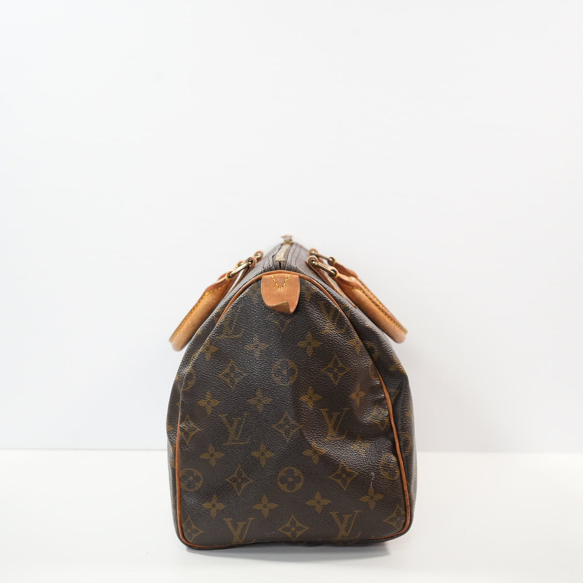 Louis Vuitton Monogram 30 Speedy W/Lock