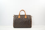 Louis Vuitton Monogram 30 Speedy W/Lock