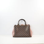 Louis Vuitton Magnolia and Damier Ebene Canvas Colorway Brittany Bag
