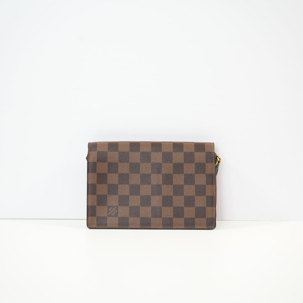 Louis Vuitton Damier Ebene Vavin Wallet on Chain Crossbody (w/ box)