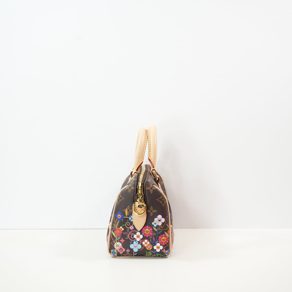Louis Vuitton x Takashi Murakami Speedy Bandouliere 20 Full Set