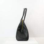 Prada Saffiano Lux Promenade Bag In Black Saffiano Leather (Dustbag)