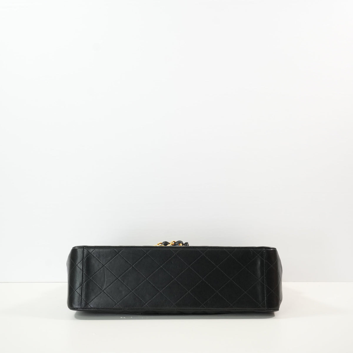 Chanel Black Quilted Lambskin XL Maxi Flap Bag