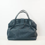 Louis Vuitton Blue Marine Mahina Leather Cirrus MM Bag
