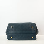 Louis Vuitton Blue Marine Mahina Leather Cirrus MM Bag