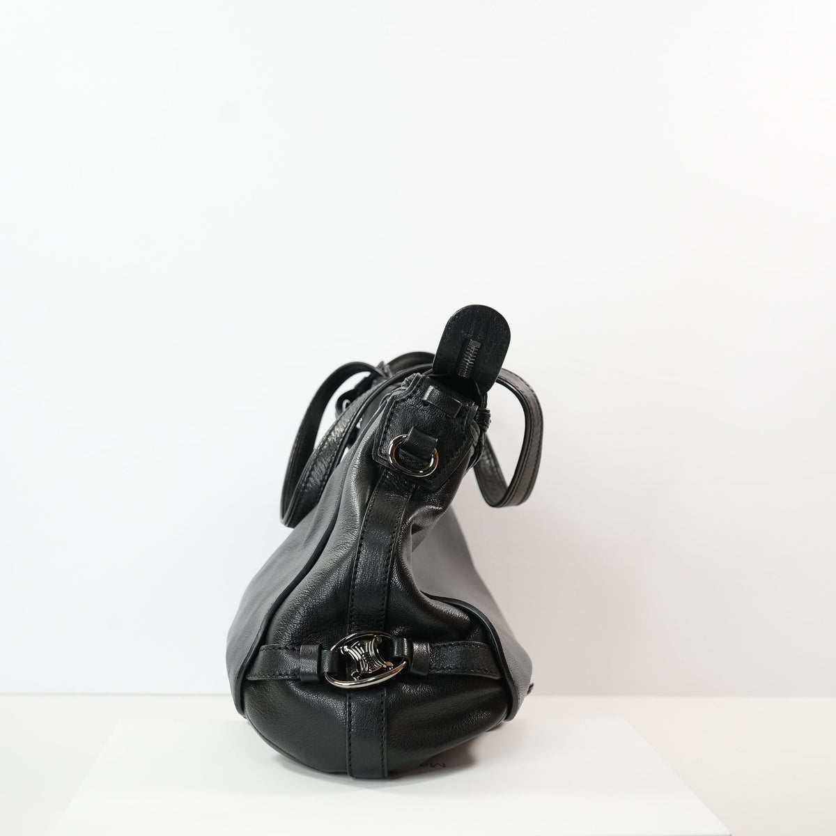 Celine Black Out Shoulder Bag