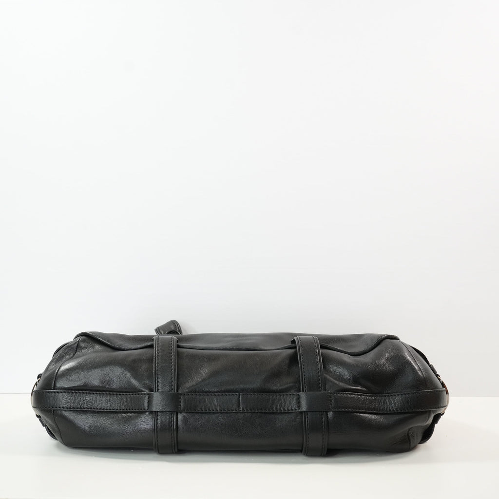 Celine Black Out Shoulder Bag
