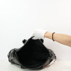 Celine Black Out Shoulder Bag