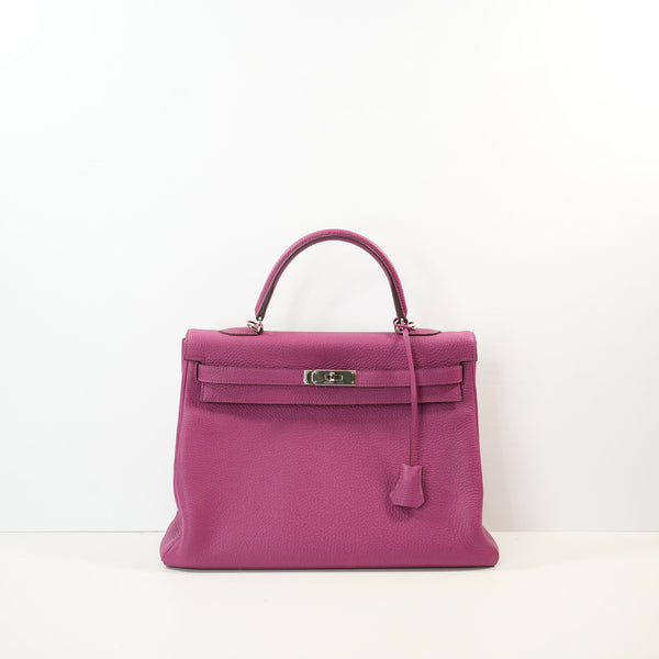 Hermes Kelly 35 Retourne in Tosca Togo Leather (O/2011)