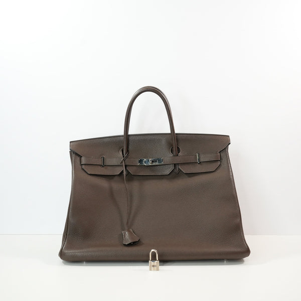 Hermes Birkin 40 in Etain Togo Leather (N/2010)